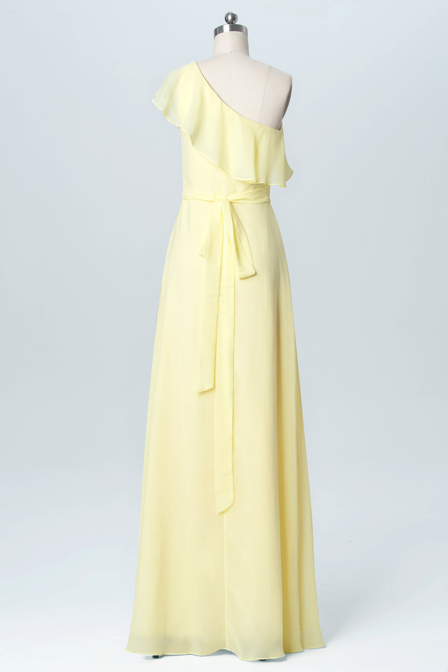 Chiffon Spaghetti Straps Sleeveless Bridesmaid Dress| Plus Size | 60+ Colors