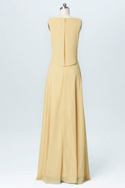 Chiffon Spaghetti Straps Sleeveless Bridesmaid Dress| Plus Size | 60+ Colors
