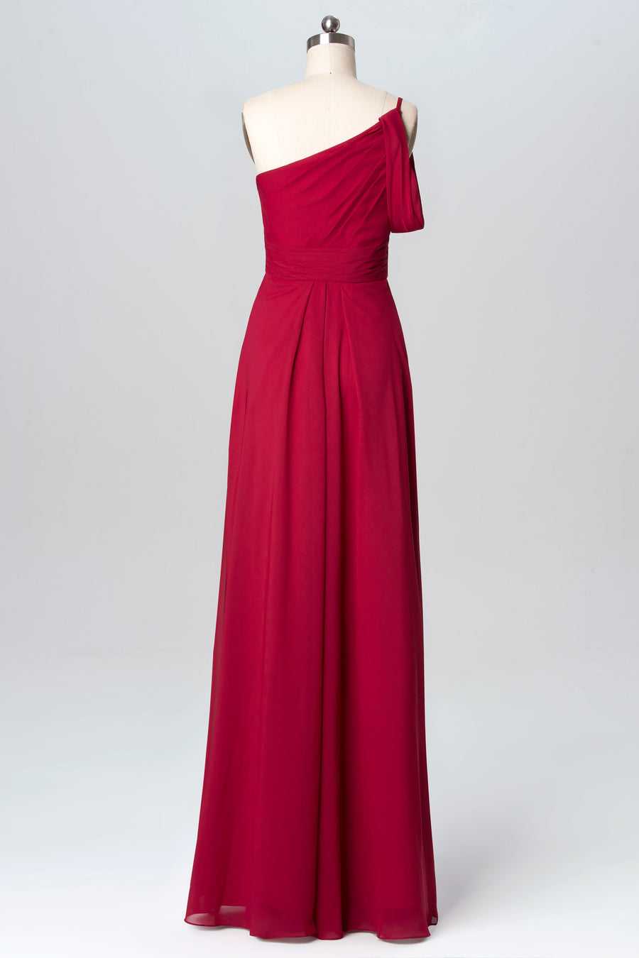Chiffon V-Neck Sleeveless Bridesmaid Dress| Plus Size | 60+ Colors