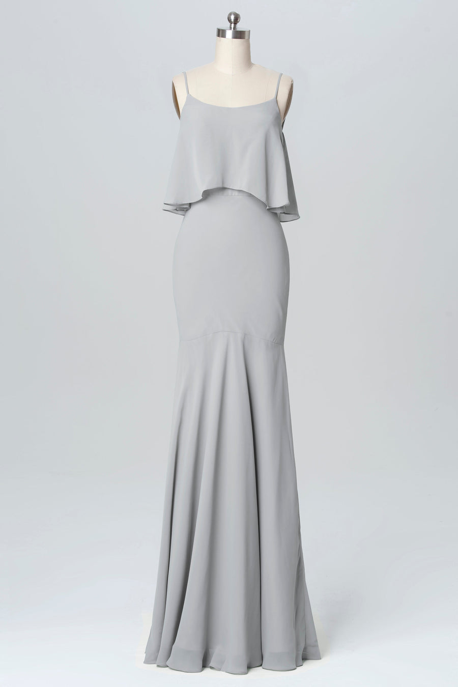 Lace Boat Neck Sleeveless Bridesmaid Dress| Plus Size | 60+ Colors