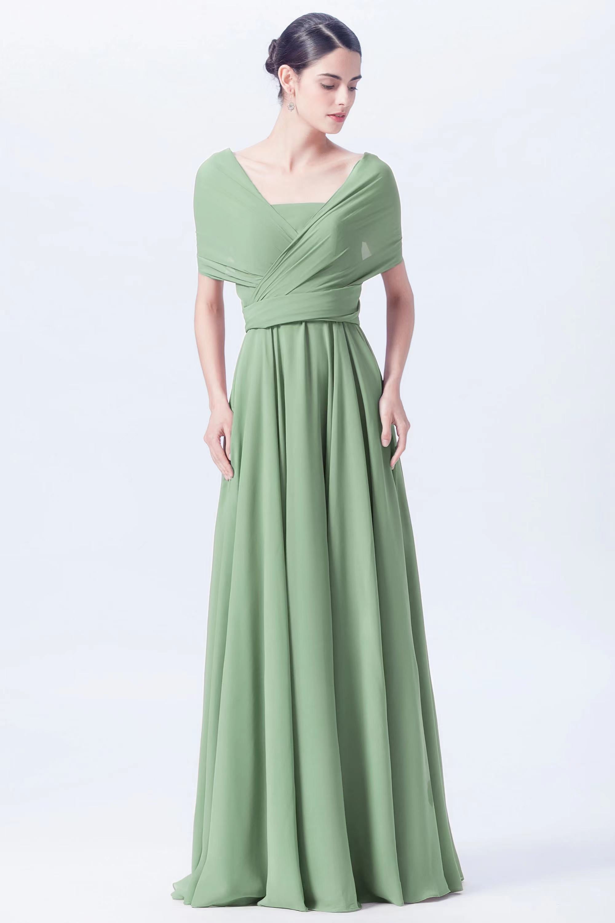 Lace Boat Neck Sleeveless Bridesmaid Dress| Plus Size | 60+ Colors