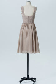 Chiffon Sweetheart Sleeveless Bridesmaid Dress| Plus Size | 60+ Colors