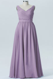 Chiffon Halter Sleeveless Bridesmaid Dress| Plus Size | 60+ Colors