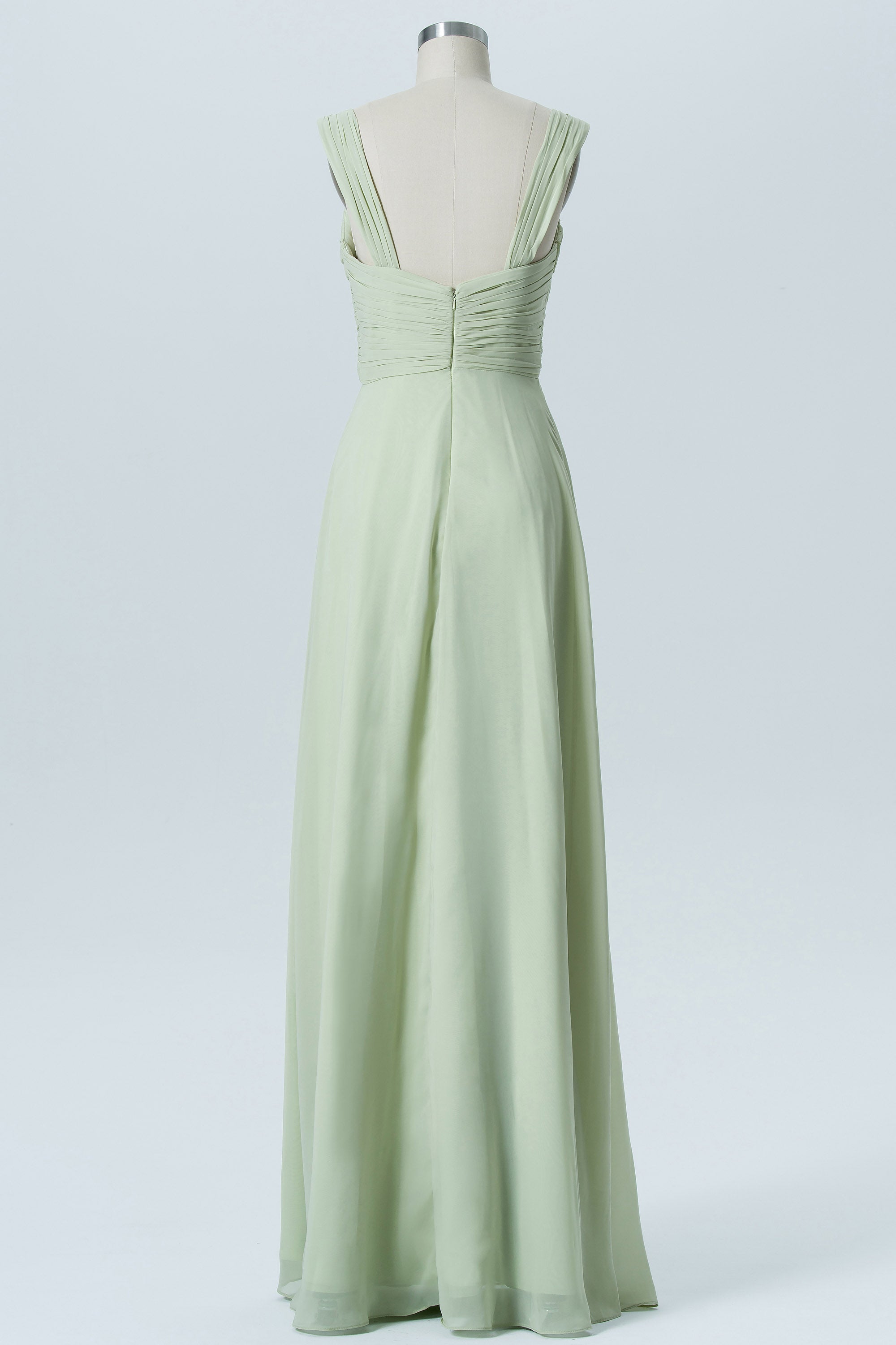 Chiffon Sweetheart Sleeveless Bridesmaid Dress| Plus Size | 60+ Colors