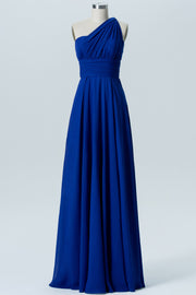 Chiffon Halter Sleeveless Bridesmaid Dress| Plus Size | 60+ Colors