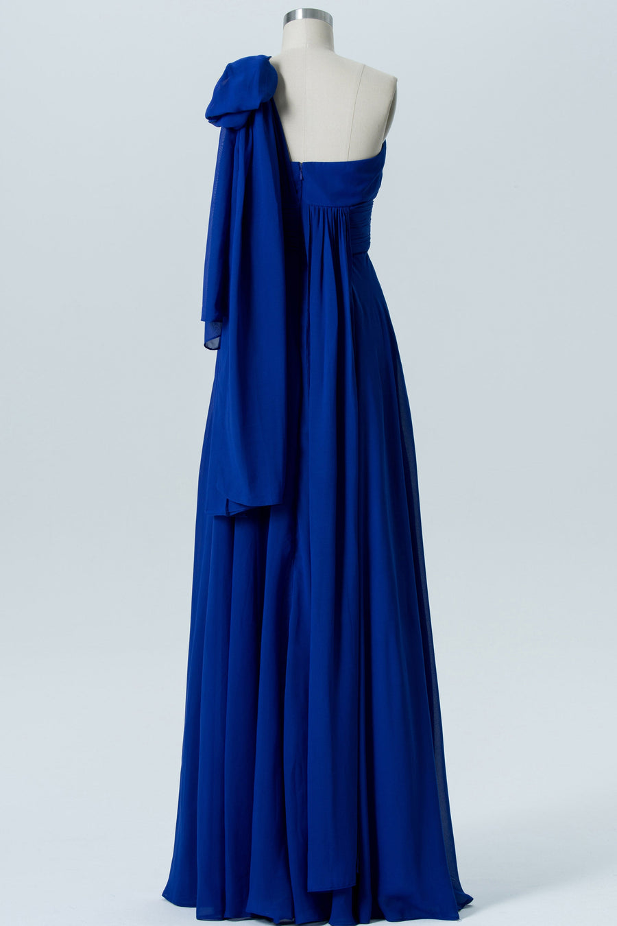 Chiffon Halter Sleeveless Bridesmaid Dress| Plus Size | 60+ Colors