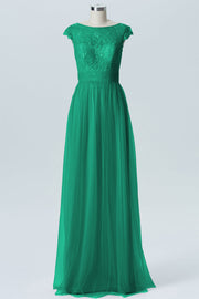 Lace Column Sweetheart Sleeveless Bridesmaid Dress-B08211