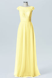 Lace Column Sweetheart Sleeveless Bridesmaid Dress-B08211