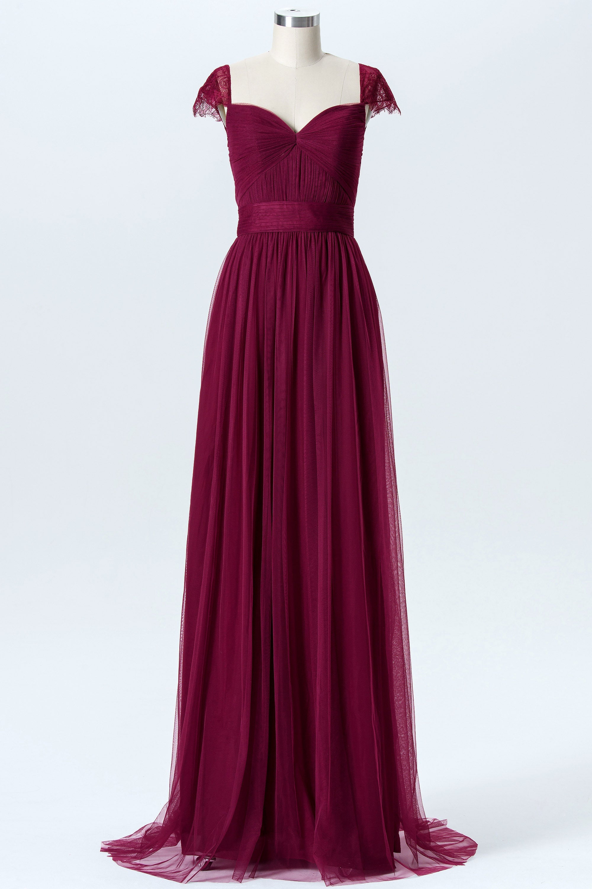 Chiffon Sweetheart Sleeveless Bridesmaid Dress| Plus Size | 60+ Colors