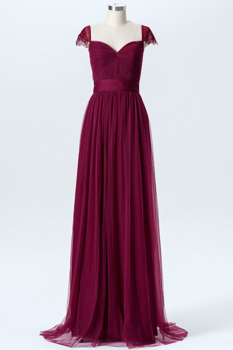 Chiffon Sweetheart Sleeveless Bridesmaid Dress| Plus Size | 60+ Colors