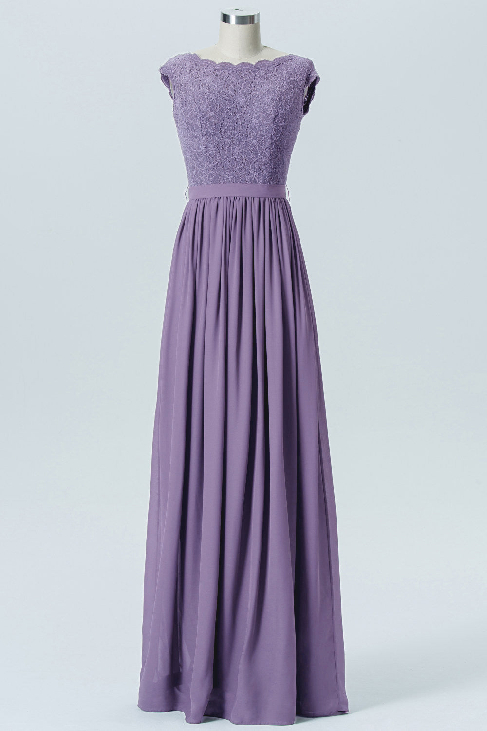 dark lavender bridesmaid dresses Off-Shoulder Sheath Pleated Satin Sky Blue Long Bridesmaid Dress, Pink / UK 16