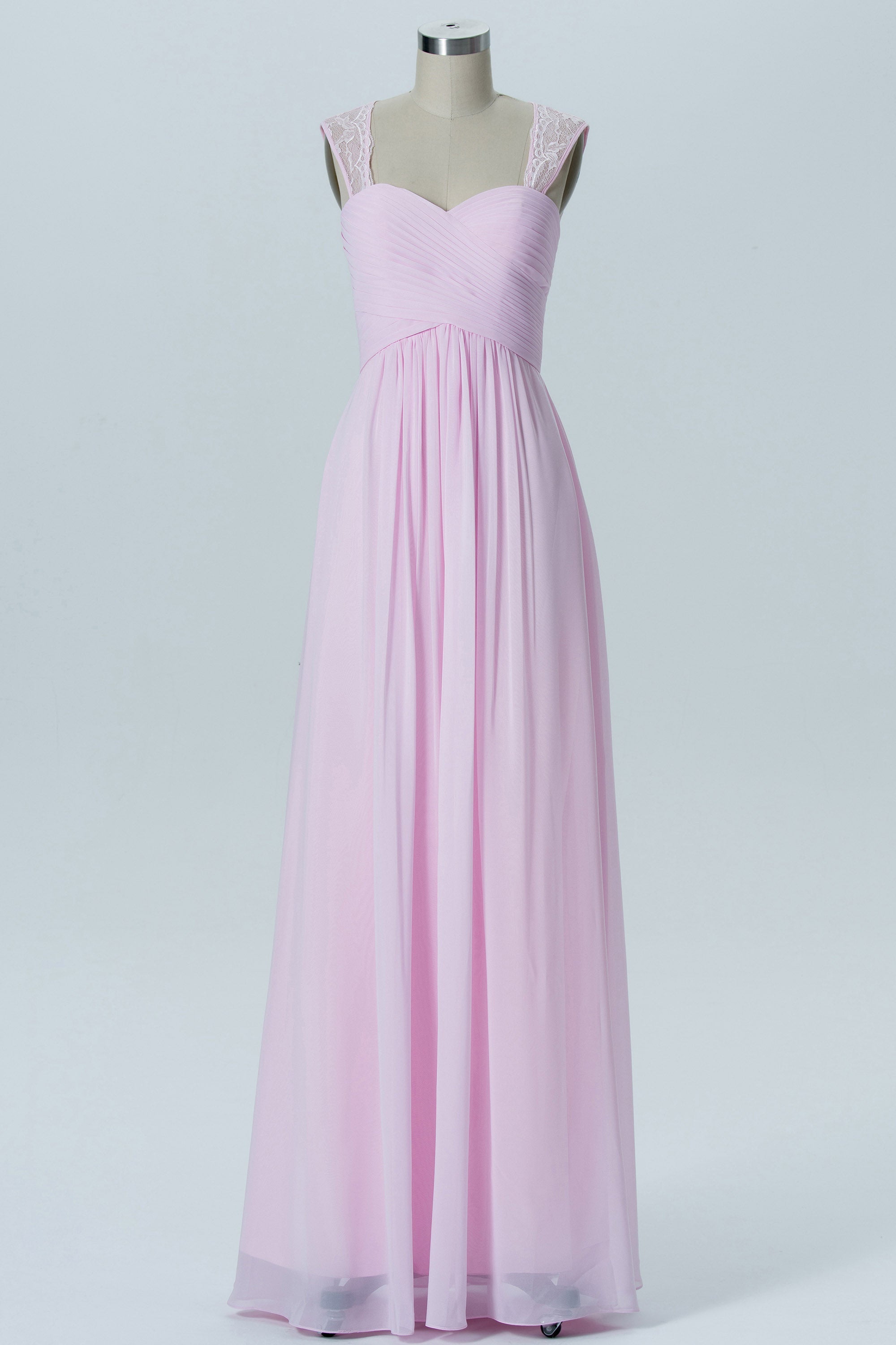 Lace Sweetheart Sleeveless Bridesmaid Dress| Plus Size | 60+ Colors