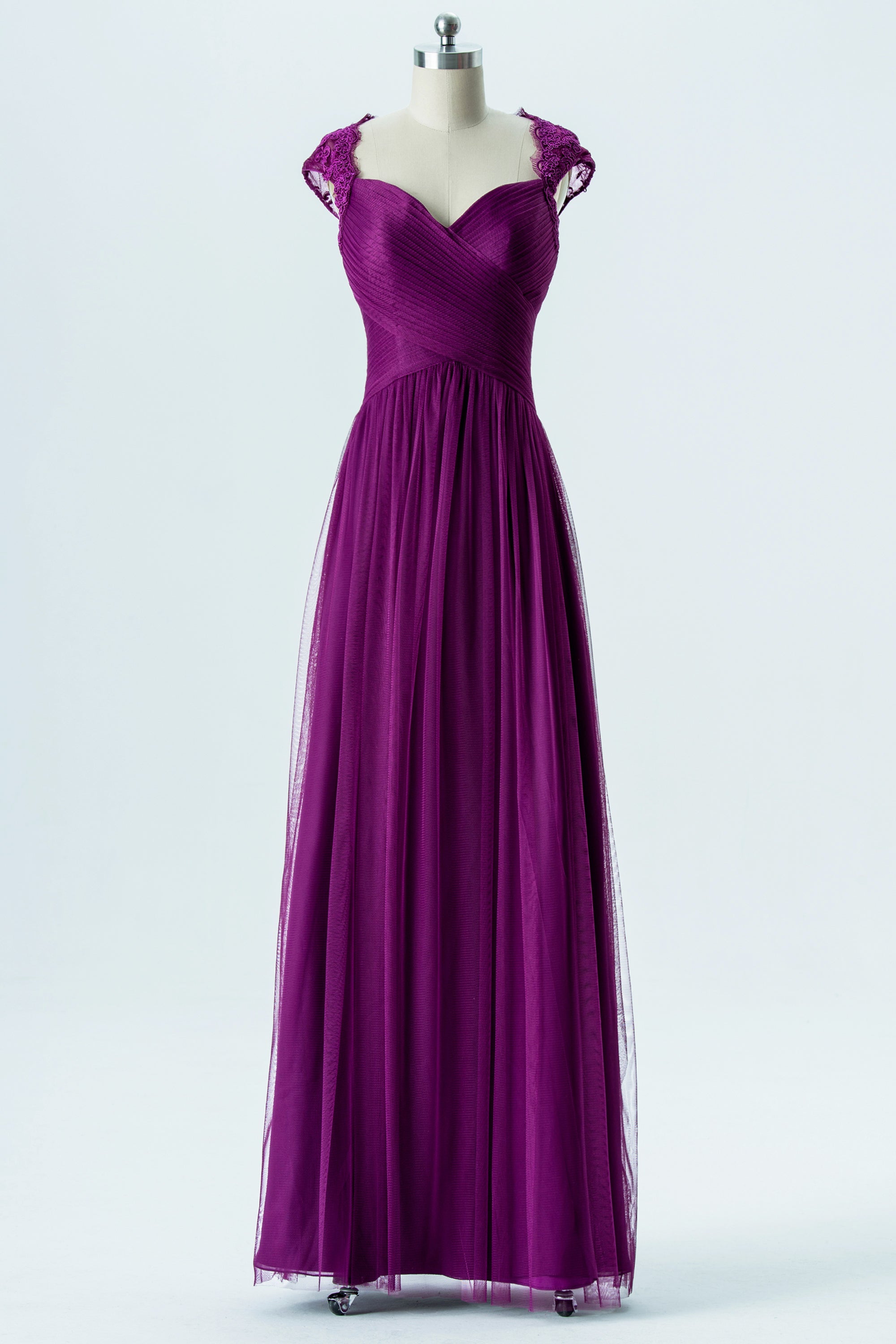 Lace Sweetheart Sleeveless Bridesmaid Dress| Plus Size | 60+ Colors