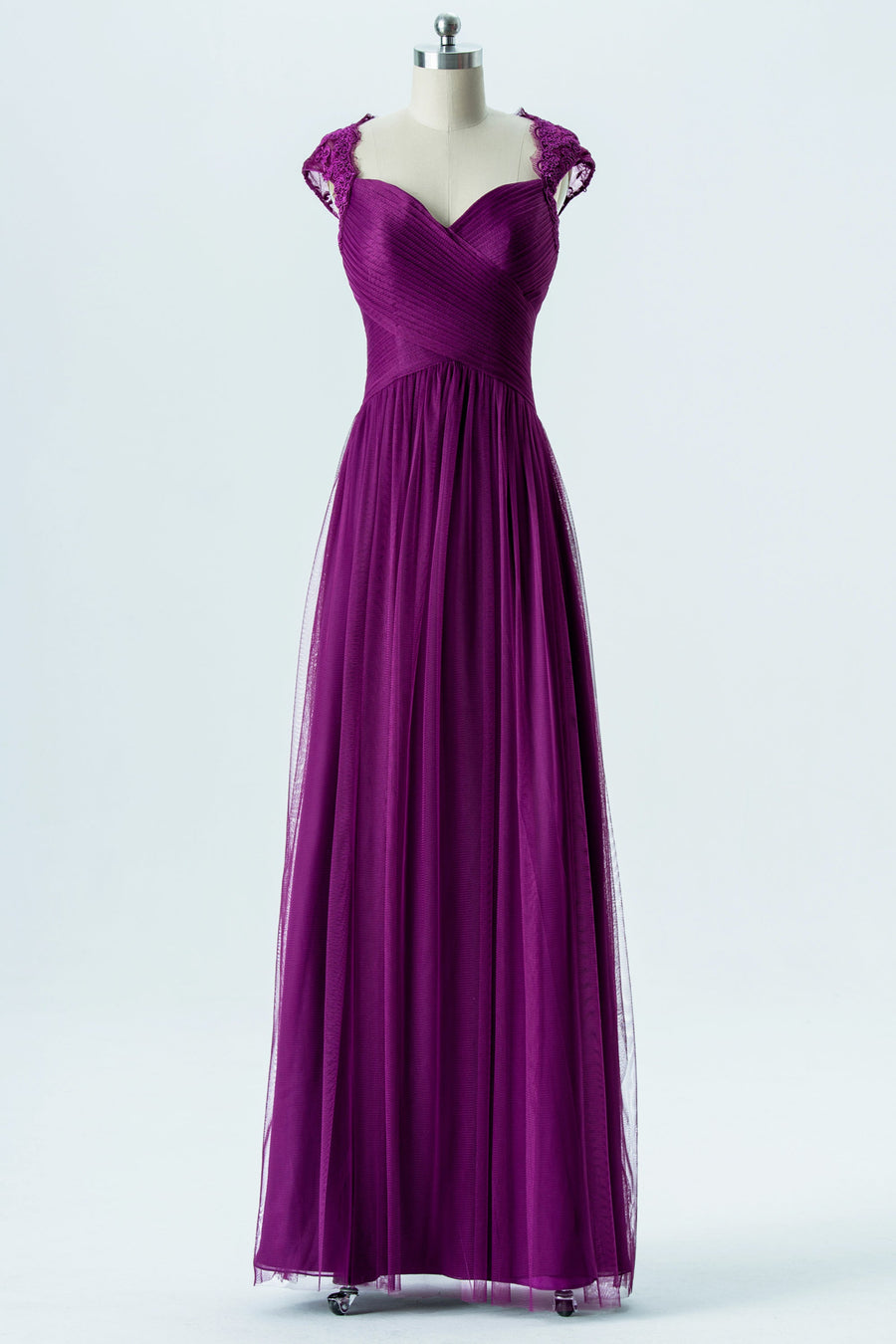 Lace Sweetheart Sleeveless Bridesmaid Dress| Plus Size | 60+ Colors