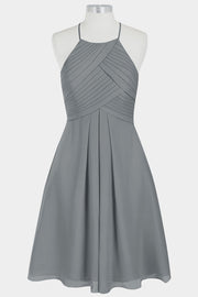 Chiffon V-Neck Sleeveless Bridesmaid Dress| Plus Size | 60+ Colors