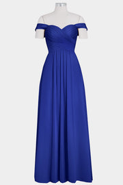 Chiffon Spaghetti Straps Sleeveless Bridesmaid Dress| Plus Size | 60+ Colors