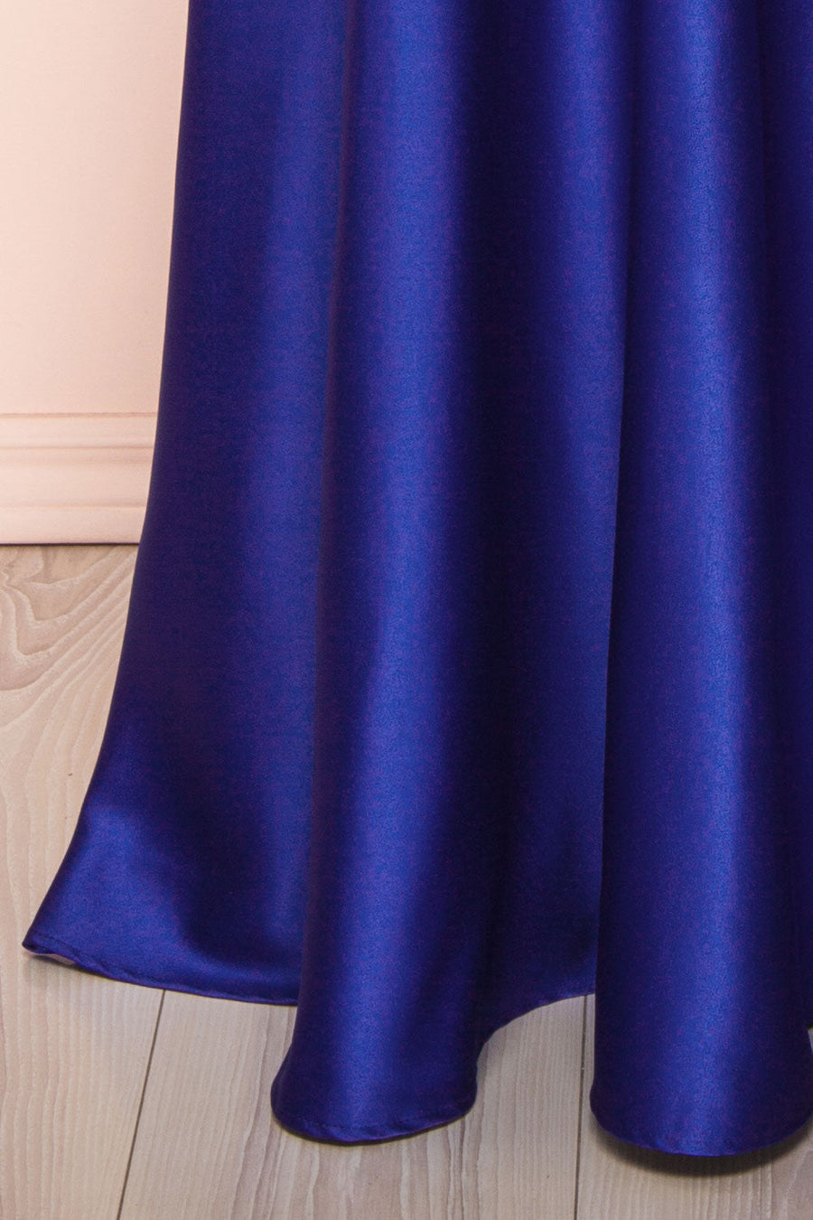 Stretch Satin V-Neck Sleeveless Bridesmaid Dress| Plus Size | 60+ Colors