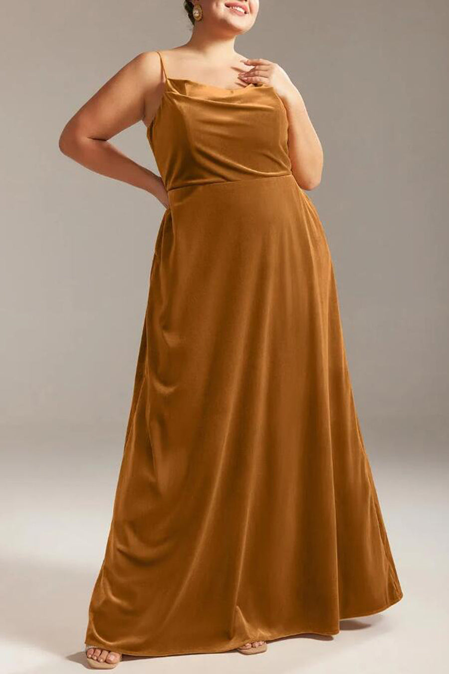 Stretch Satin Sweetheart Sleeveless Bridesmaid Dress| Plus Size | 60+ Colors