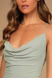 Stretch Satin V-Neck Sleeveless Bridesmaid Dress| Plus Size | 60+ Colors