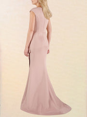 Jersey Off-the-shoulder Sleeveless