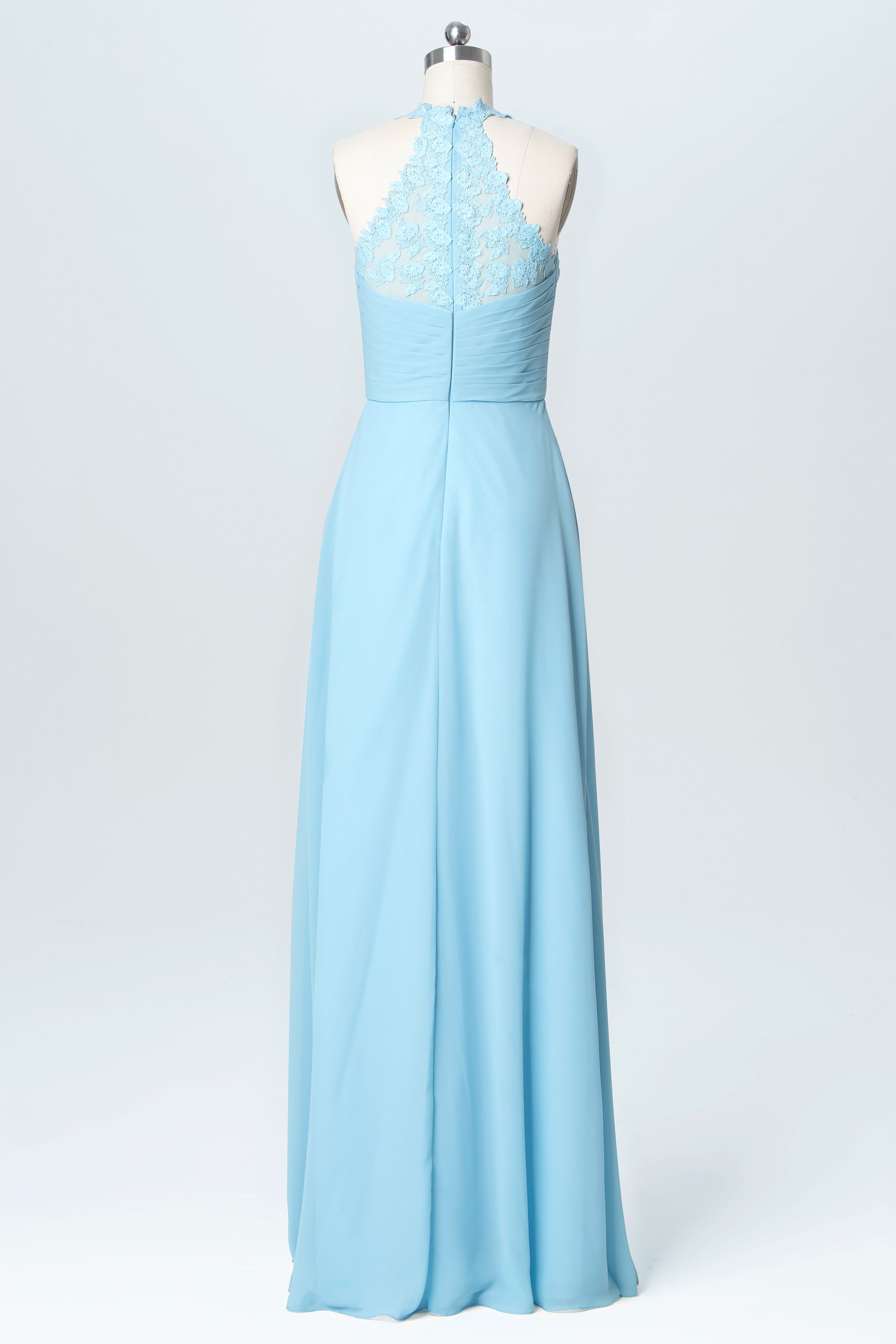 Chiffon Spaghetti Straps Sleeveless Bridesmaid Dress| Plus Size | 60+ Colors