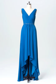 Lace Scoop Neck Cap Sleeve Bridesmaid Dress| Plus Size | 60+ Colors