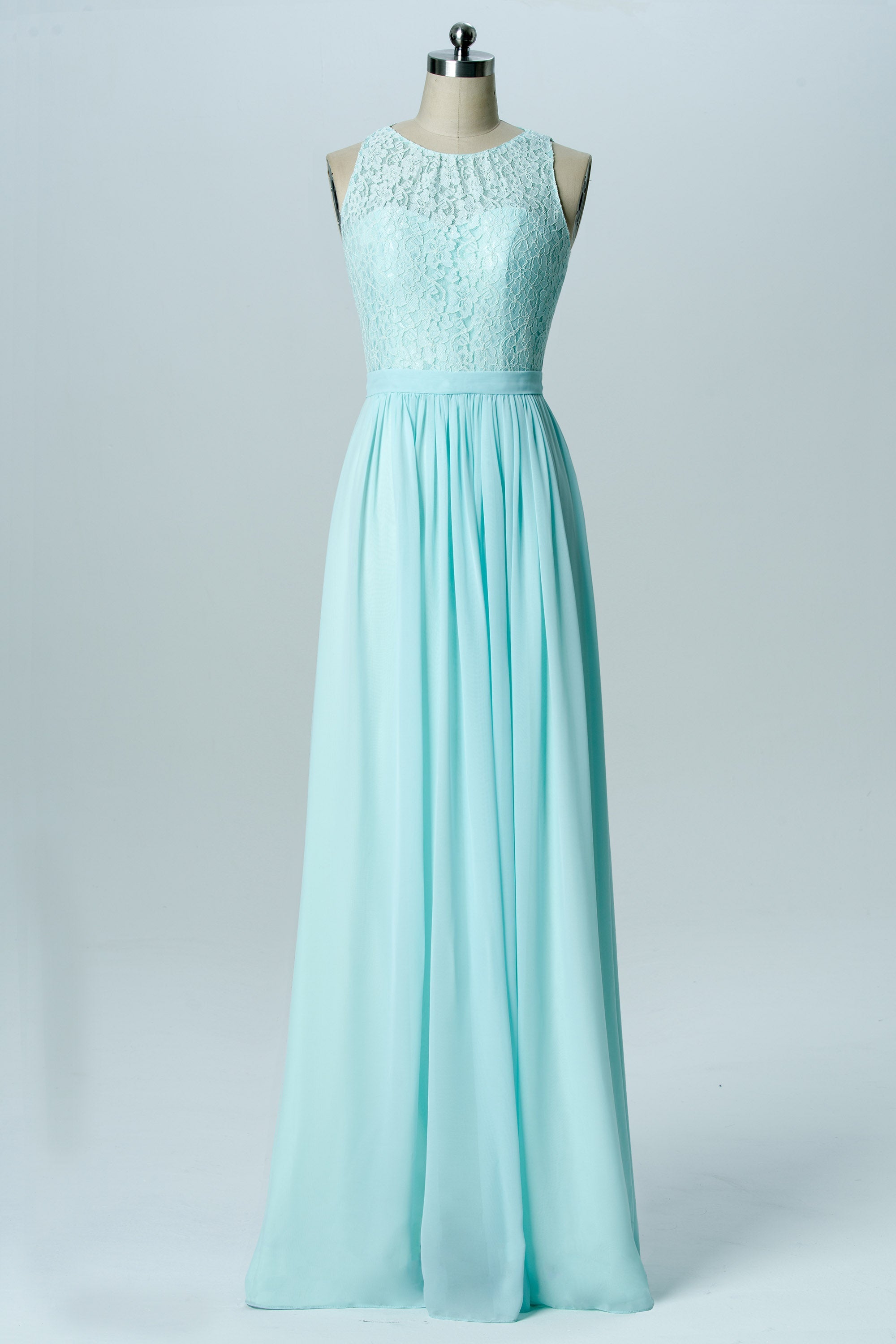 Chiffon V-Neck Sleeveless Bridesmaid Dress| Plus Size | 60+ Colors