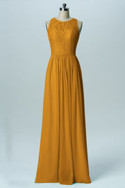 Lace Column Sweetheart Sleeveless Bridesmaid Dress-B03087