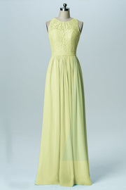 Lace Column Sweetheart Sleeveless Bridesmaid Dress-B03087