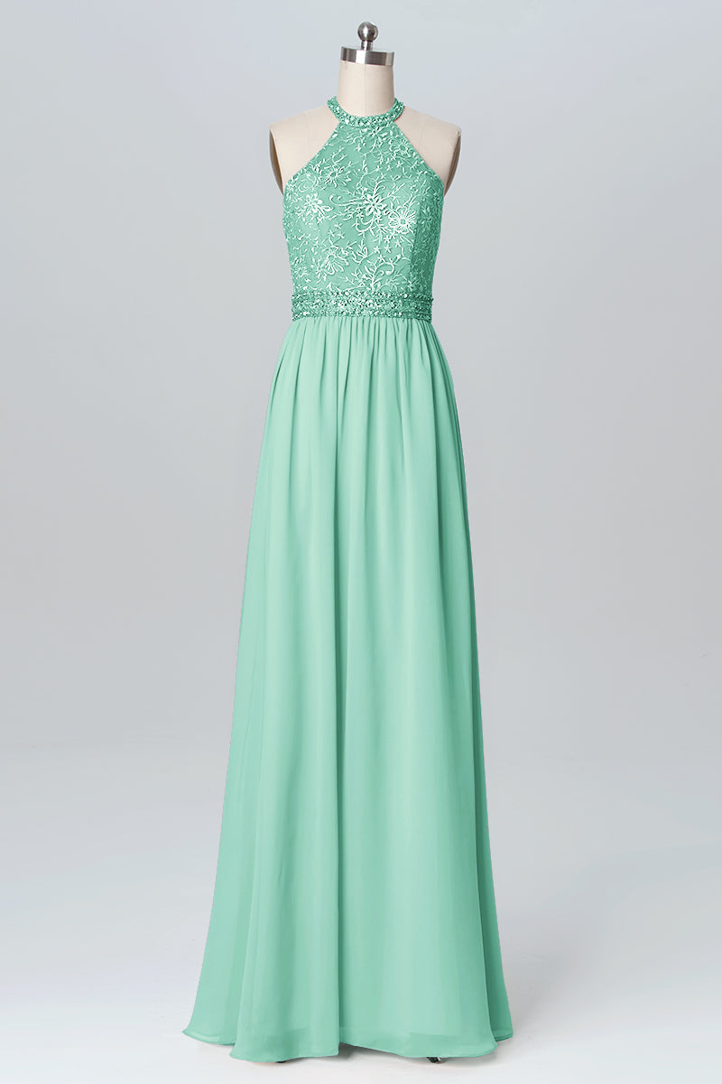 Lace Jewel Neck Sleeveless Bridesmaid Dress| Plus Size | 60+ Colors KF Bridal Lace Jewel Neck Sleeveless Bridesmaid Dress| Plus Size | 60+ Colors KF Bridal