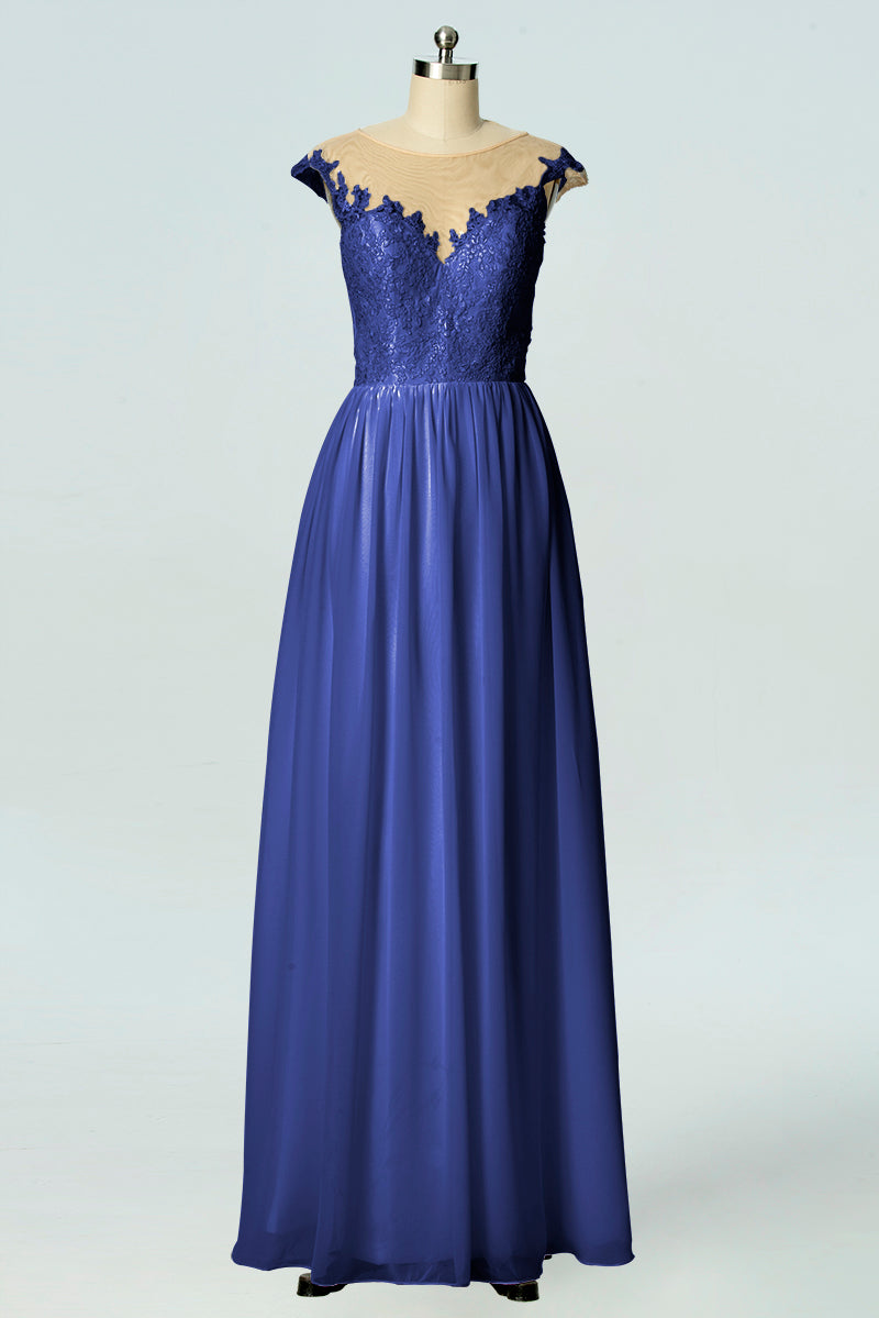 Chiffon V-Neck Sleeveless Bridesmaid Dress| Plus Size Chiffon V-Neck Sleeveless Bridesmaid Dress| Plus Size
