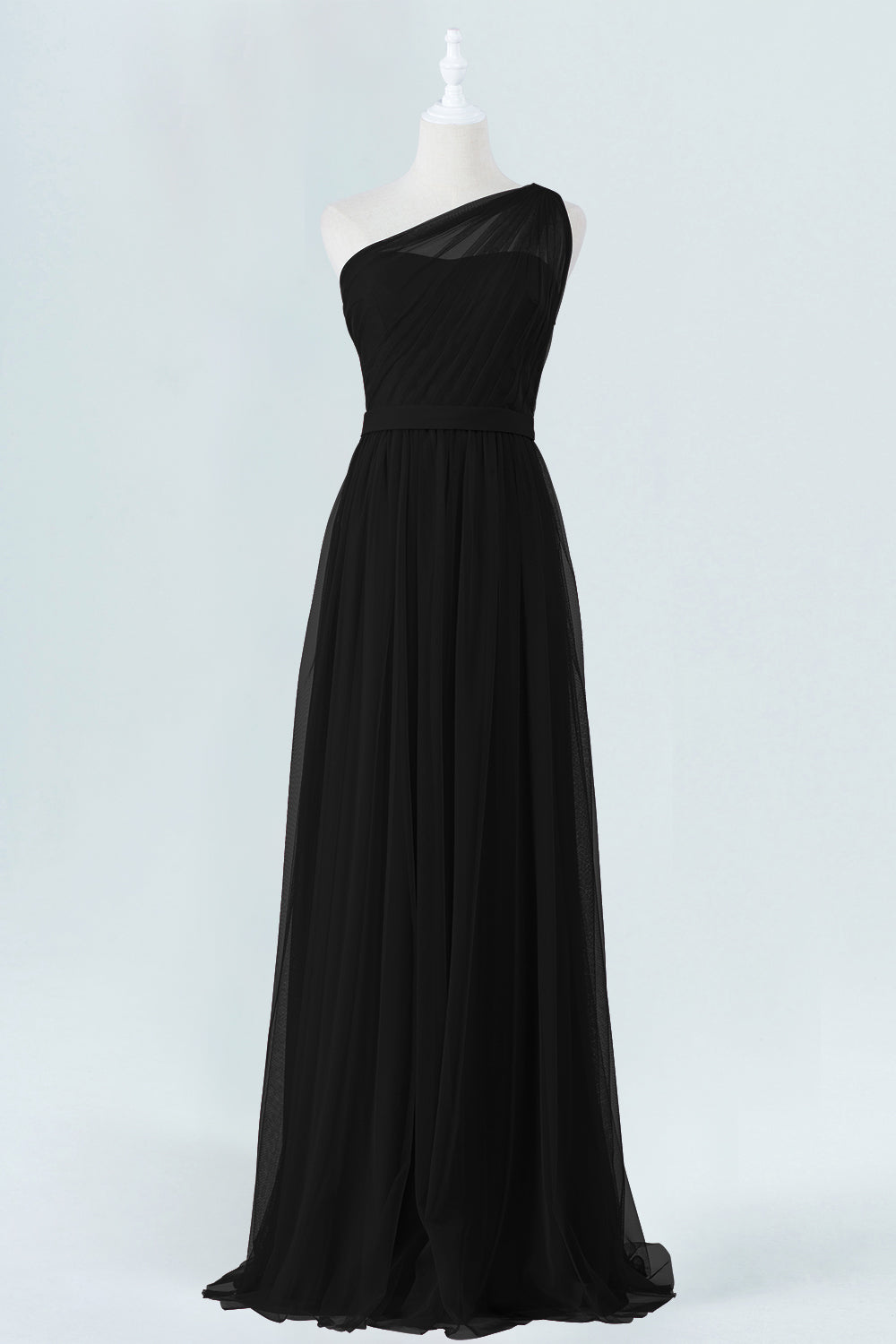 Chiffon V-Neck Sleeveless Bridesmaid Dress| Plus Size | 60+ Colors