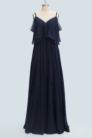 Chiffon - Sleeveless Bridesmaid Dress| Plus Size | 60+ Colors