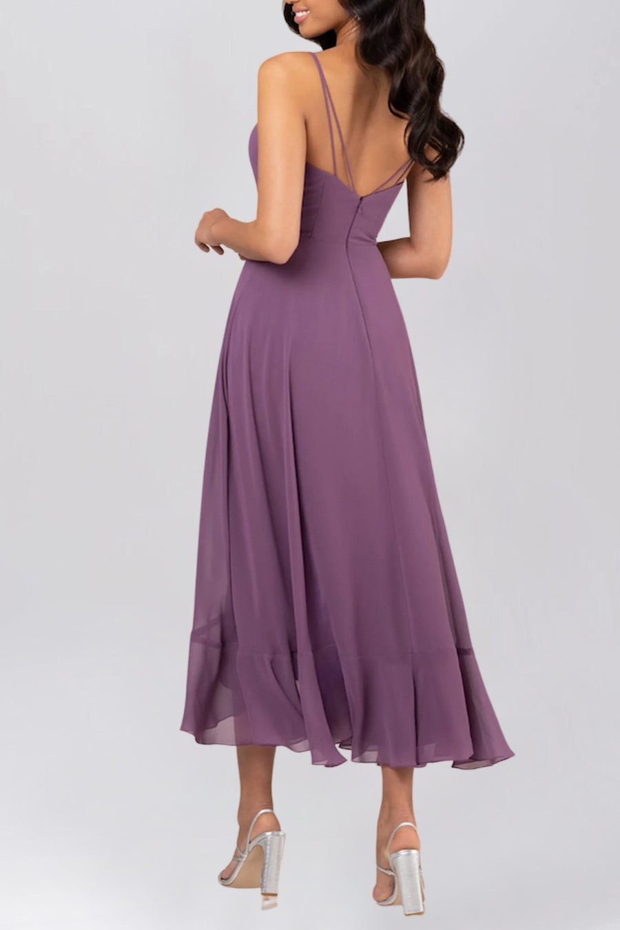 Stretch Satin Boat Neck Sleeveless Bridesmaid Dress| Plus Size | 60+ Colors